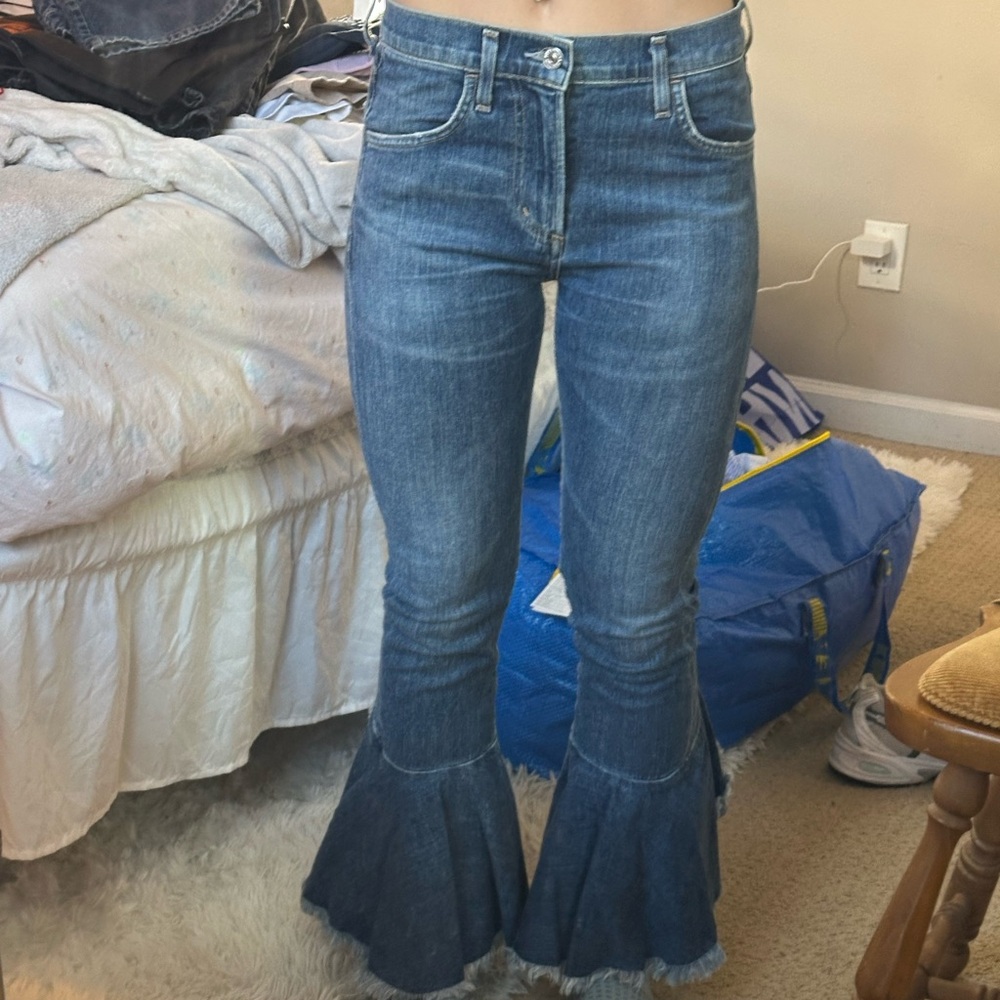 citizens of humanity anthropologie flare boot cut jeans